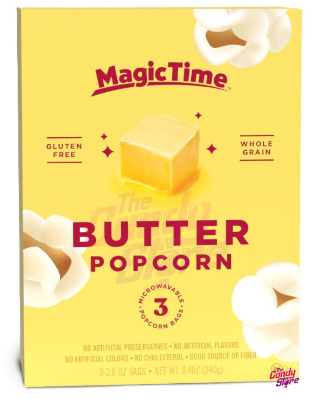 MAGIC TIME BUTTER ORGANIC POPCORN 80G